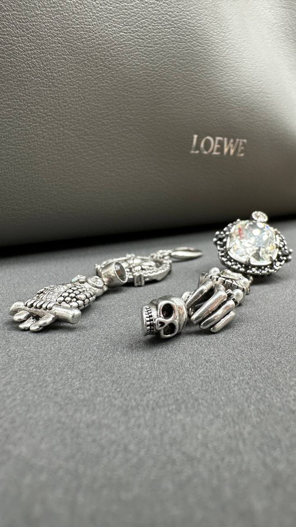 Серьги Alexander McQueen