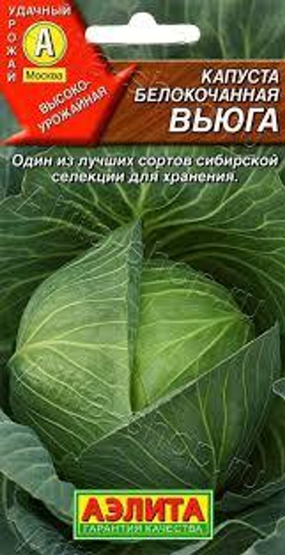 Капуста белокочанная Вьюга