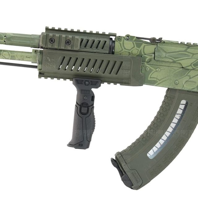 Складная рукоятка на цевье, DLG Tactical