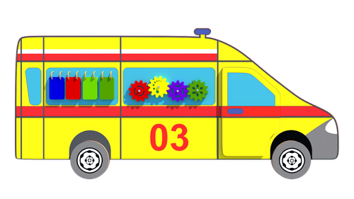 Бизиборд "Скорая помощь"