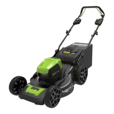 Аккумуляторная газонокосилка Greenworks GD80LM46SP 80V 80В самоходная (без АКБ и ЗУ) нож 46 см, 2501007