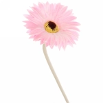 Цветок искусственный «Natur» 55см Гербера цвет розовый