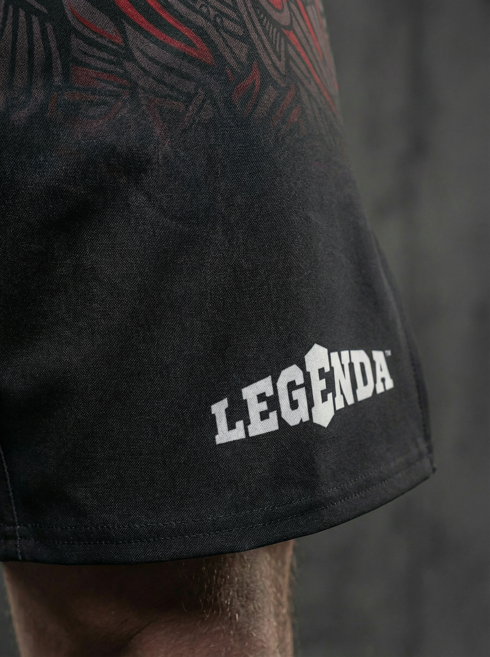 Шорты спортивные тренировочные черные LEGENDA Вальхалла