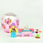 Игрушки в капсуле 75 мм Конструкторы «Пляжная вечеринка» 12 шт