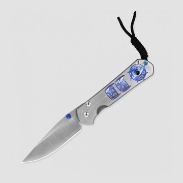 Складной нож Chris Reeve Large Sebenza L21UN M с клинком из стали CPM-S35VN, рукоять титан