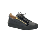 Кожаные кроссовки s logoball Giuseppe Zanotti - черный(RU00010)