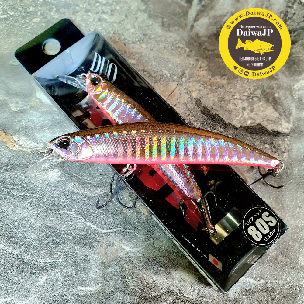 Воблер DUO SPEARHEAD RYUKI 80S SW AHA4037