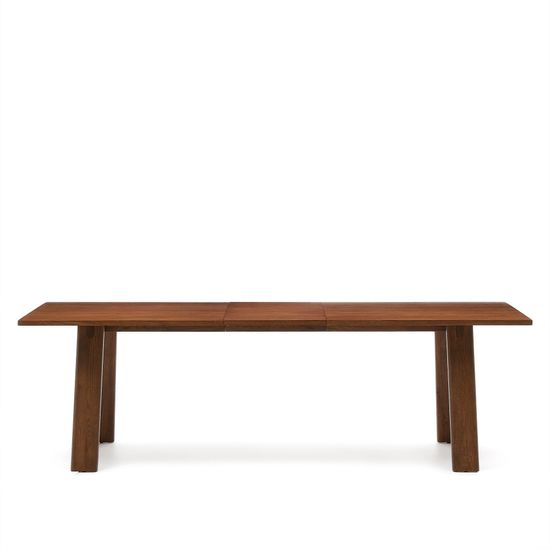 Arlen Раздвижной стол из массива дуба и шпона с отделкой ореха 200(250) 95 см Испания 