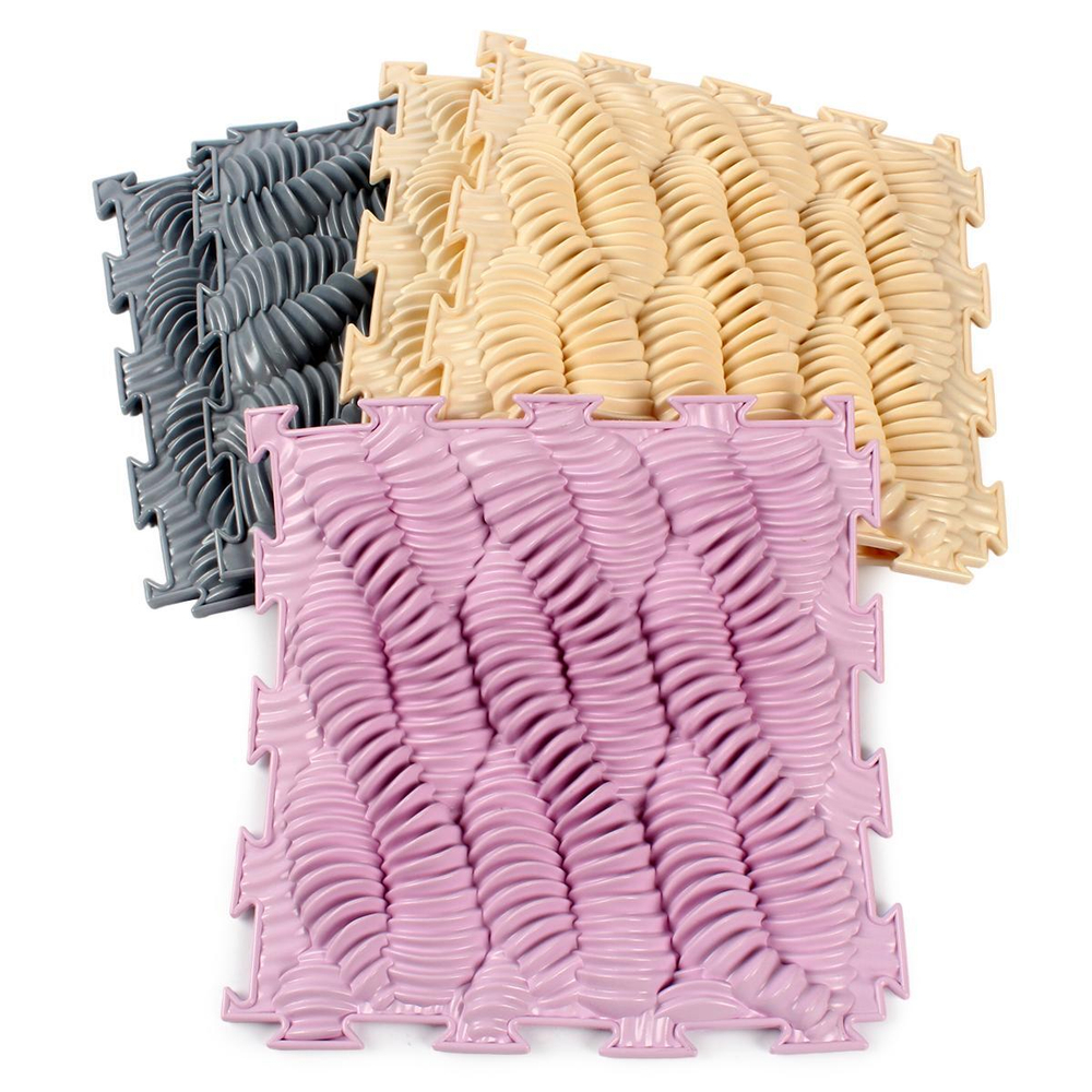 Набор модульных ковриков "Пружинки" мягкий 5эл. (Ортодон)