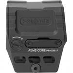 Коллиматорный прицел HOLOSUN OPEN REFLEX AEMS CORE 110101 RED DOT 2 MOA SHAKE AWAKE  (закрытый, 2 МОА, объектив 22х28мм, метка точка красная, вивер)