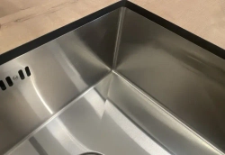 Фреза кромочная прямая, обгонная, 4 лезвия с нижним подшипником, 16x50, хвостовик 8 мм.