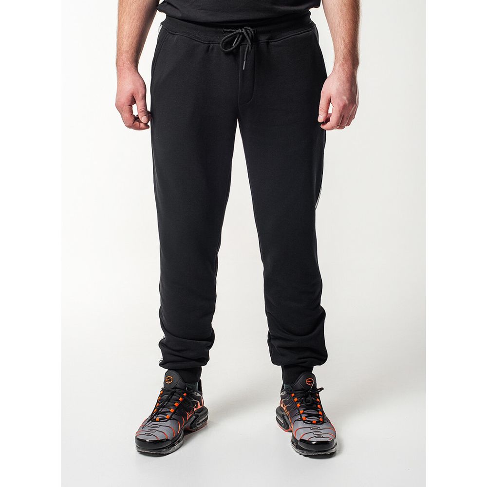 Спортивные штаны Antisocial Stripes Черные