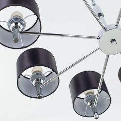 Citilux Аврора CL463181 Люстра с чёрными абажурами