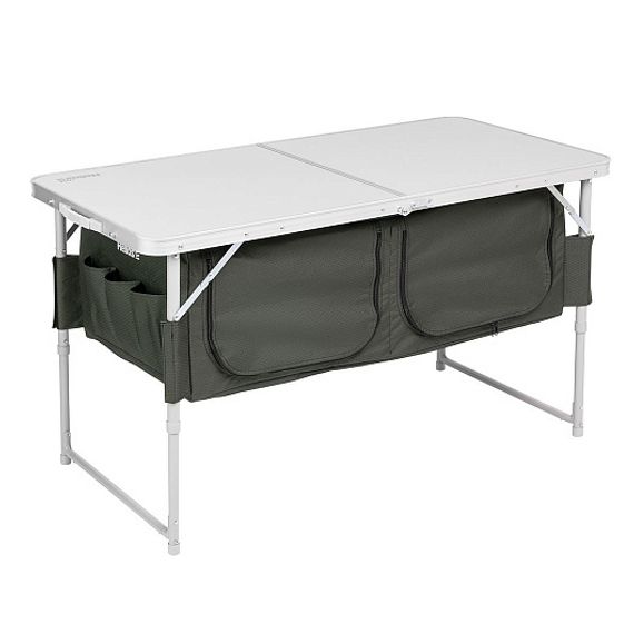 Стол складной с отделом под посуду 120х60 (чехол/Velcro) (T-HS-TA-519-1) Helios (пр-во Тонар)