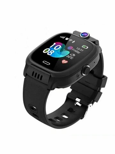 Розовый Детский Смарт часы Y31 с GPS и SIM картой, Wifi, камерой, кнопкой SOS, будильником и телефоном / Smart Watch Y31