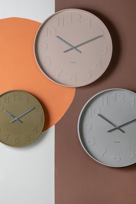 Часы настенные Present Time Karlsson Mr Brown ka5636sb