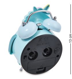 GAEM Art CL-68/4 Будильник «Единорог» голубой