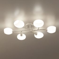 Citilux Флорида CL148160 Люстра потолочная Белая с патиной