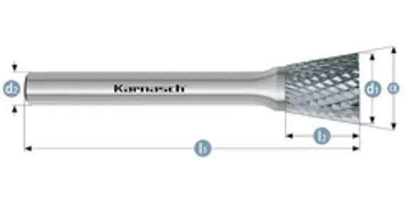Переходник Weldon 32/Weldon 19, для штифтов Ø7,98 мм, арт. LZAW-3219 L