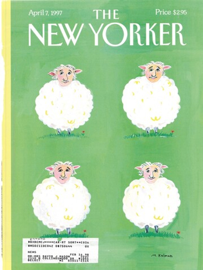 Журнал The New Yorker 07-04-1997, обложка