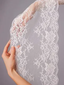 03-289 ОПТ Кружево эластичное 23 см, айвори