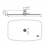 Верхний душ Ideal Standard IdealRain Luxe B0391MY