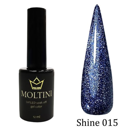 Гель-лак Moltini Shine 015, 12 ml