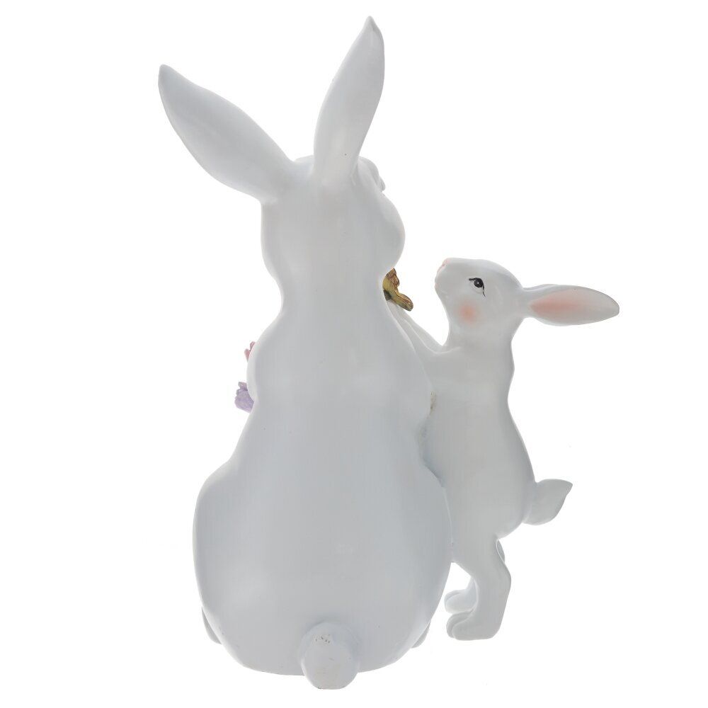 GAEM Фигурка декоративная "Зайцы", L15 W12 H23 см