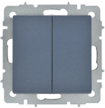 BRITE Выключатель 2-клавишный перекрестный 10А ВС10-2-3-БрМ маренго IEK