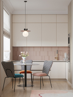 Стул Bergenson Bjorn Pompadour, велюр, терракотовый