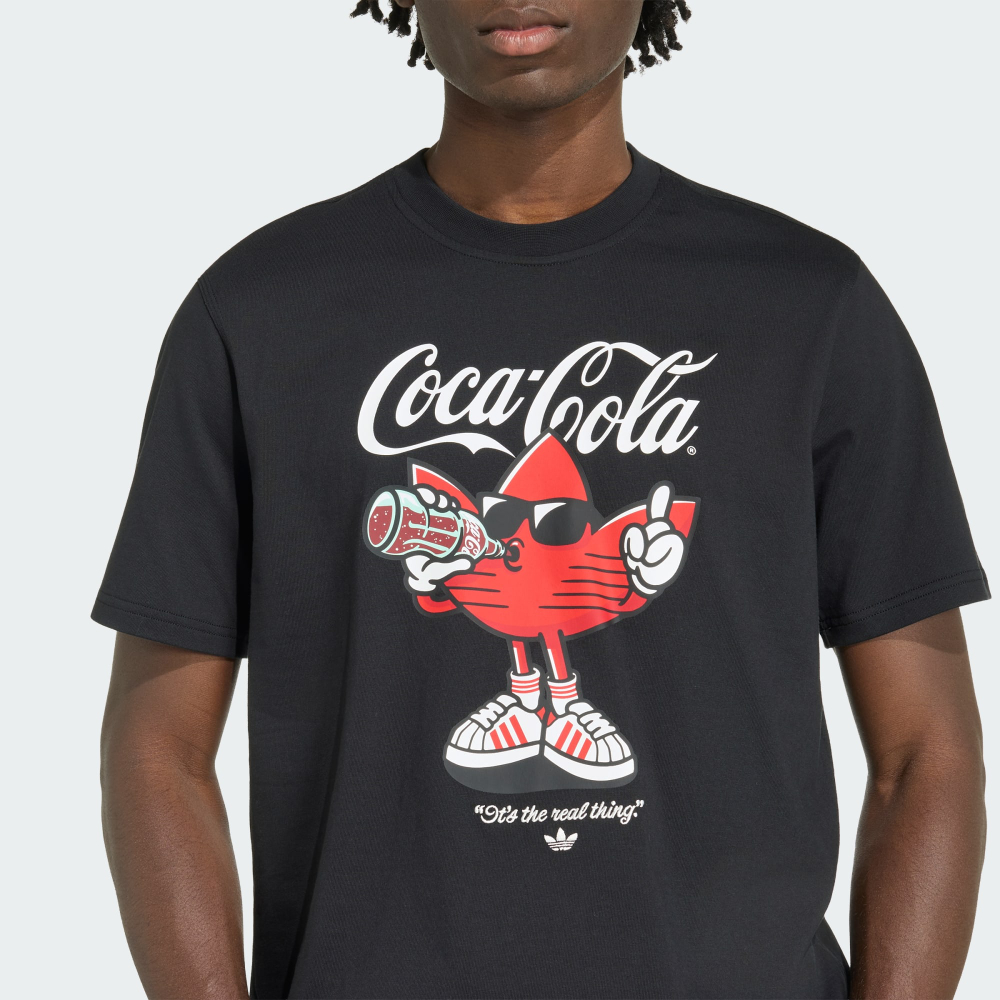 ADIDAS X COCA-COLA Футболка, черный
