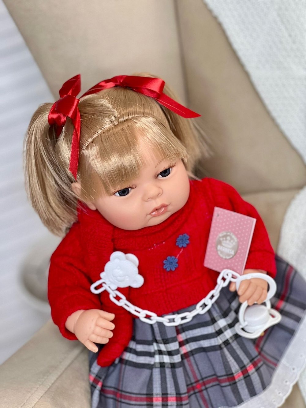 Кукла Berbesa мягконабивная 42см Maria (4313S)