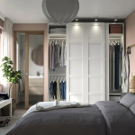 Шкаф-купе - IKEA PAX/BERGSBO/ ПАКС/БЕРГСБУ ИКЕА, 200x66x236 см, белый