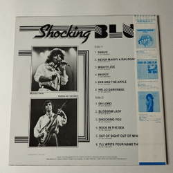Винтажная виниловая пластинка LP Shocking Blue Greatest Hits (Japan 1981) (Obi) Out Of Sight Out Of Mind