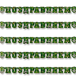 Гирл-буквы-ПОЗДРАВЛЯЕМ-Камуфляж-200см