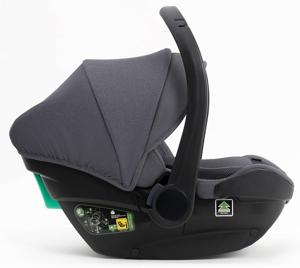 Коляска Agex Prima Pro 3 в 1 с автокреслом i-Team ATG080 Grey APP633 Grey (Серый)