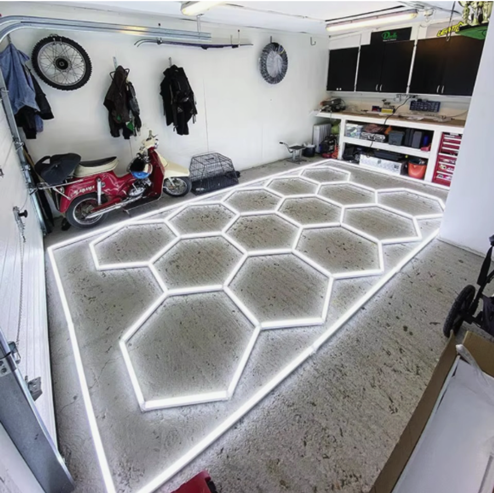 Светильник потолочный светодиодный модульный СОТЫ 729Вт 220В, комплект модульного LED освещения