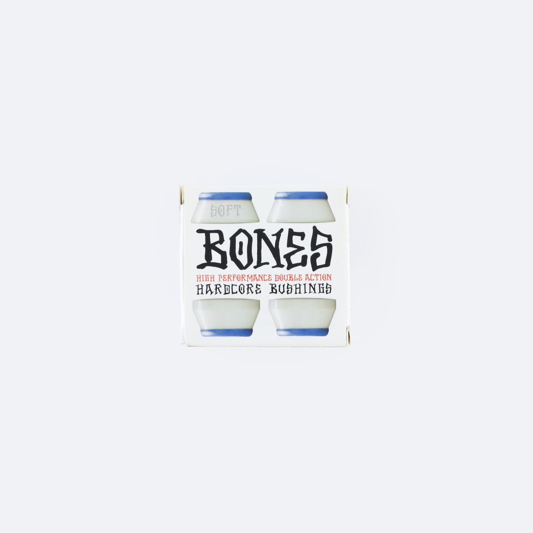Бушинги Bones Soft Set 81a (blue/white) артикул: - купить в магазине Дайс