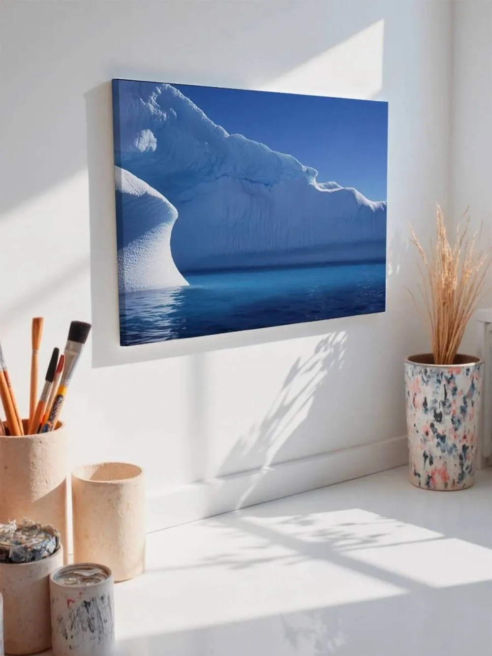 Картина на стену 40 X 50 Ледник