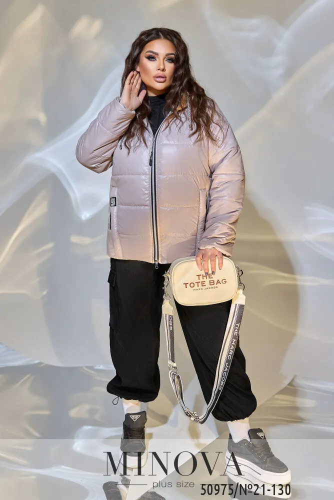 Куртка 21-130-пудра Minova