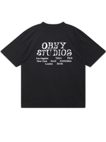 Женская Футболка Obey Studio Stamp