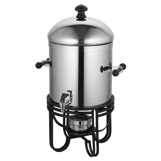Диспенсер для горячих и холодных напитков 1 колба 12 л нерж. Smooth Vintage Style P.L. Hotelware