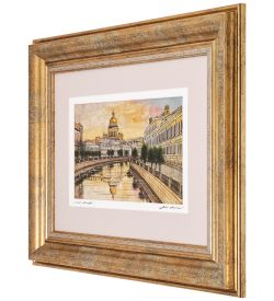 Народные промыслы ШК-55/236-02 Панно «Санкт-Петербург»