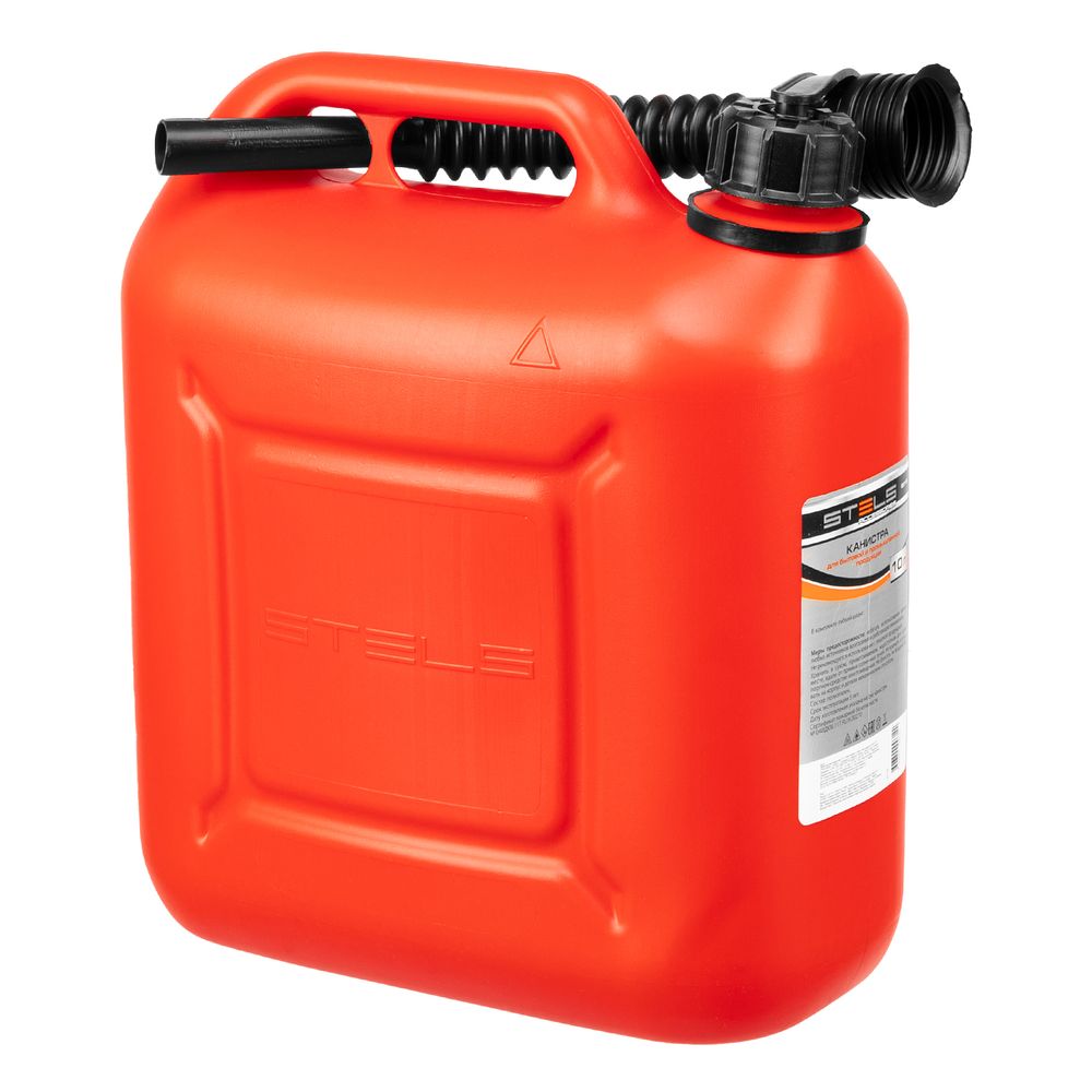 Канистра пластиковая для ГСМ, 10л,  Stels, 53118