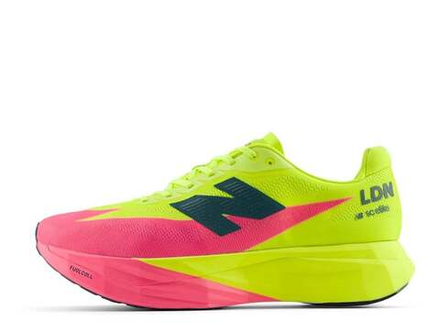 Кроссовки для бега мужские New Balance Fuelcell SuperComp Elite v5 M Розово-Желтые