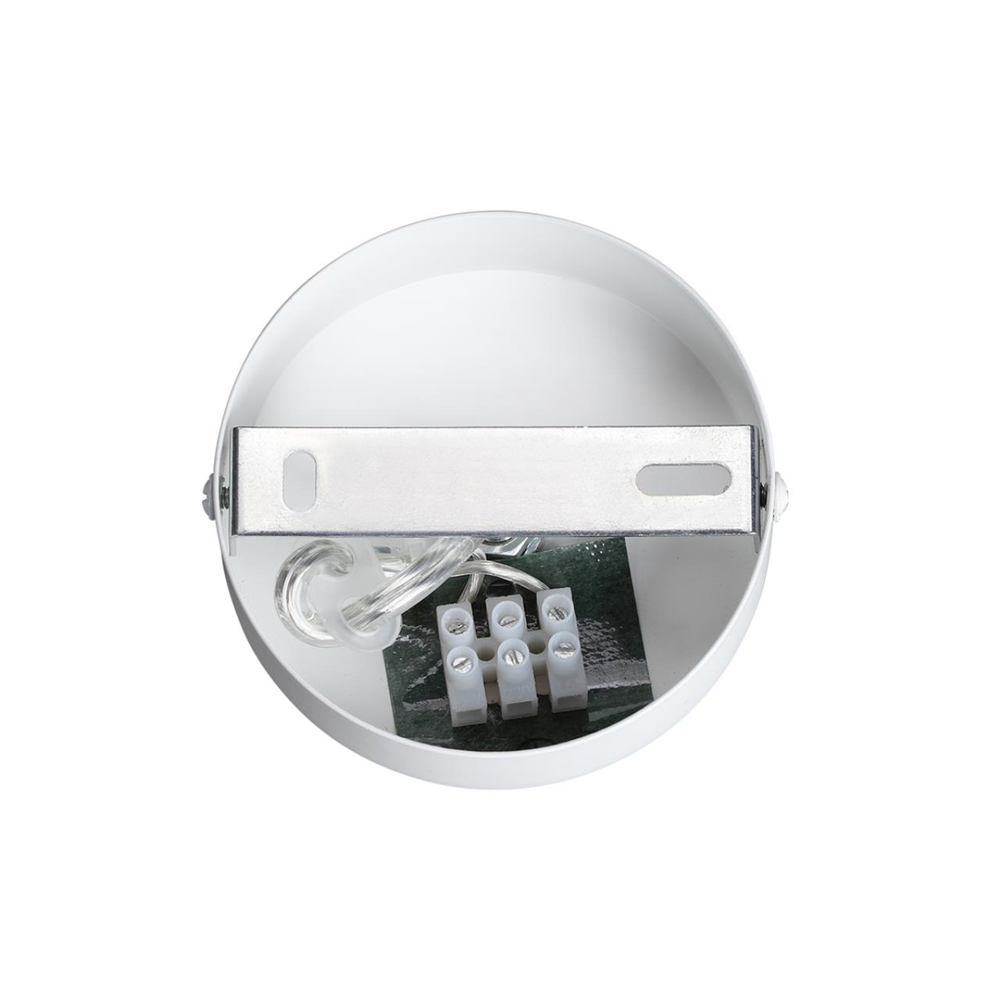 8002/1A MODERNI LN25 000 белый, черный металл/металл, текстиль Подвес Е27 60W 220V ANIMAISA