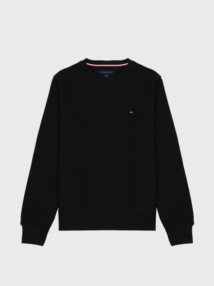 Свитшот Tommy Hilfiger Solid Crewneck Black