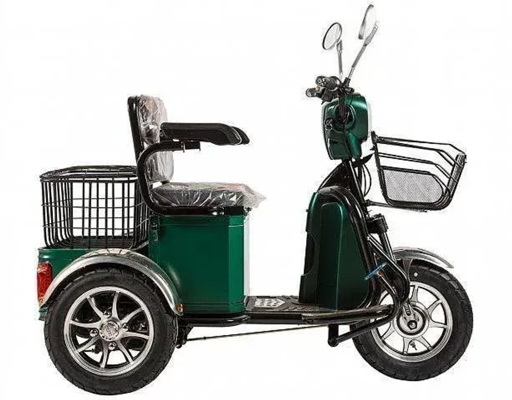 Электротрицикл Rutrike S1 V2 с большой корзиной