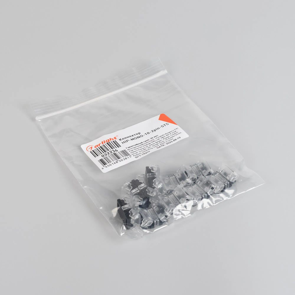 Коннектор HIP-MONO-10-2pin-STS (Arlight, -) 032236