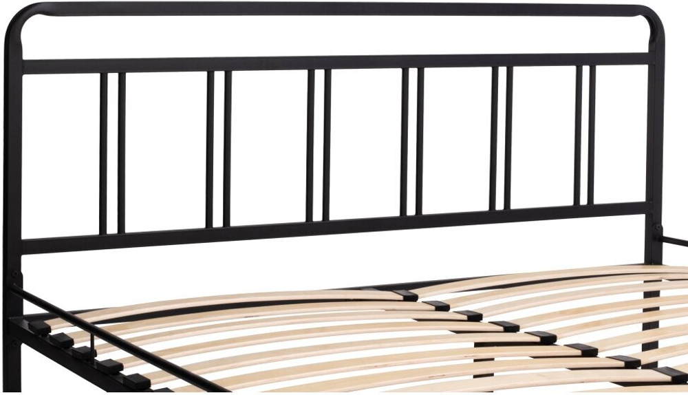 Кровать полутораспальная Рейк, спальное место 120х200, металлическая